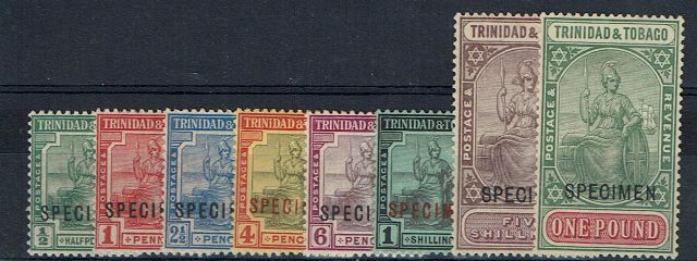Image of Trinidad & Tobago SG 149S/56S MM British Commonwealth Stamp